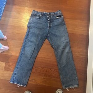 Agolde Light Blue Denim Jeans